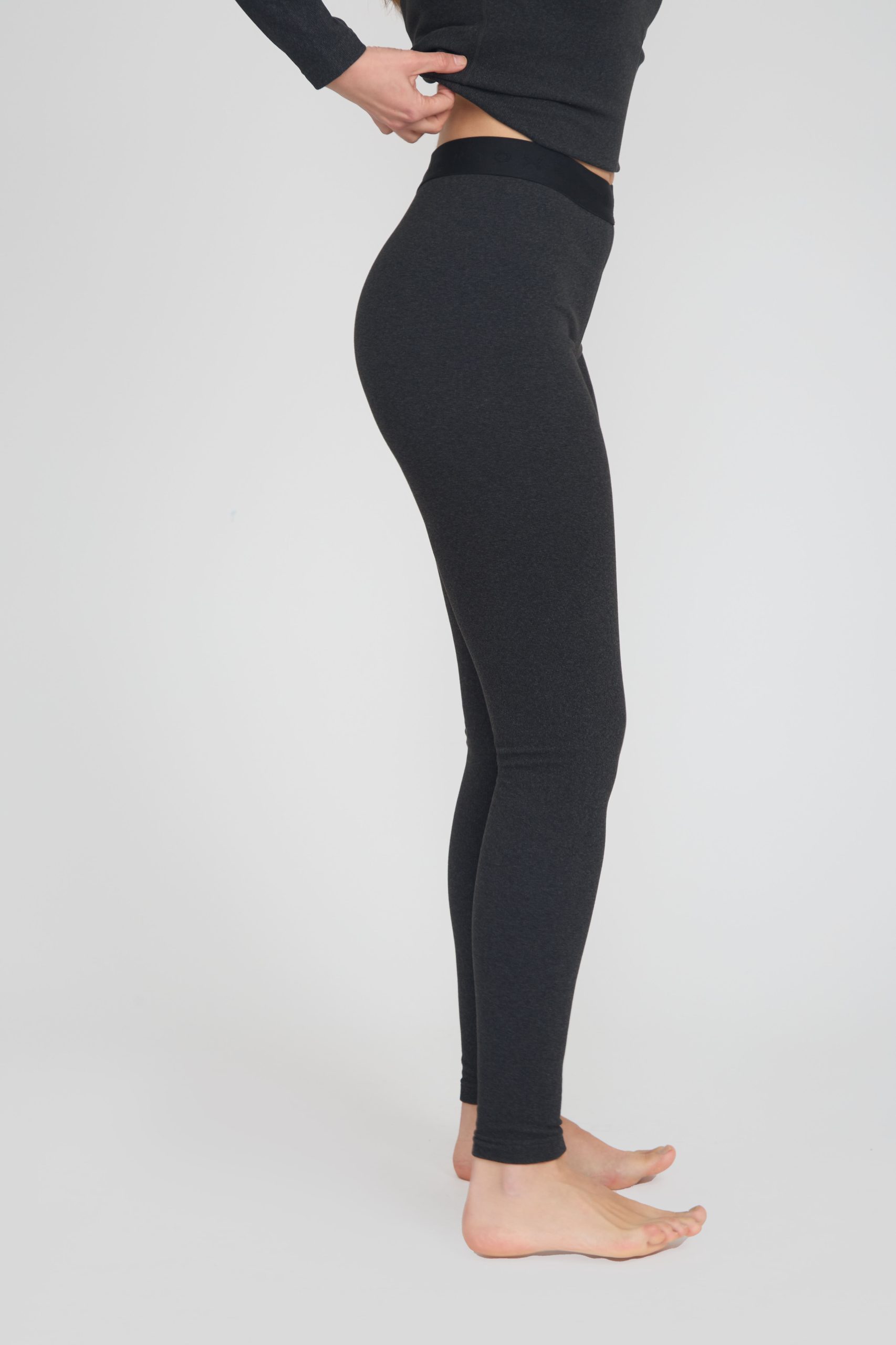 PANTALÓN TÉRMICO PRIMERA CAPA OXWEAR ELGA BLACK - Imagen 5