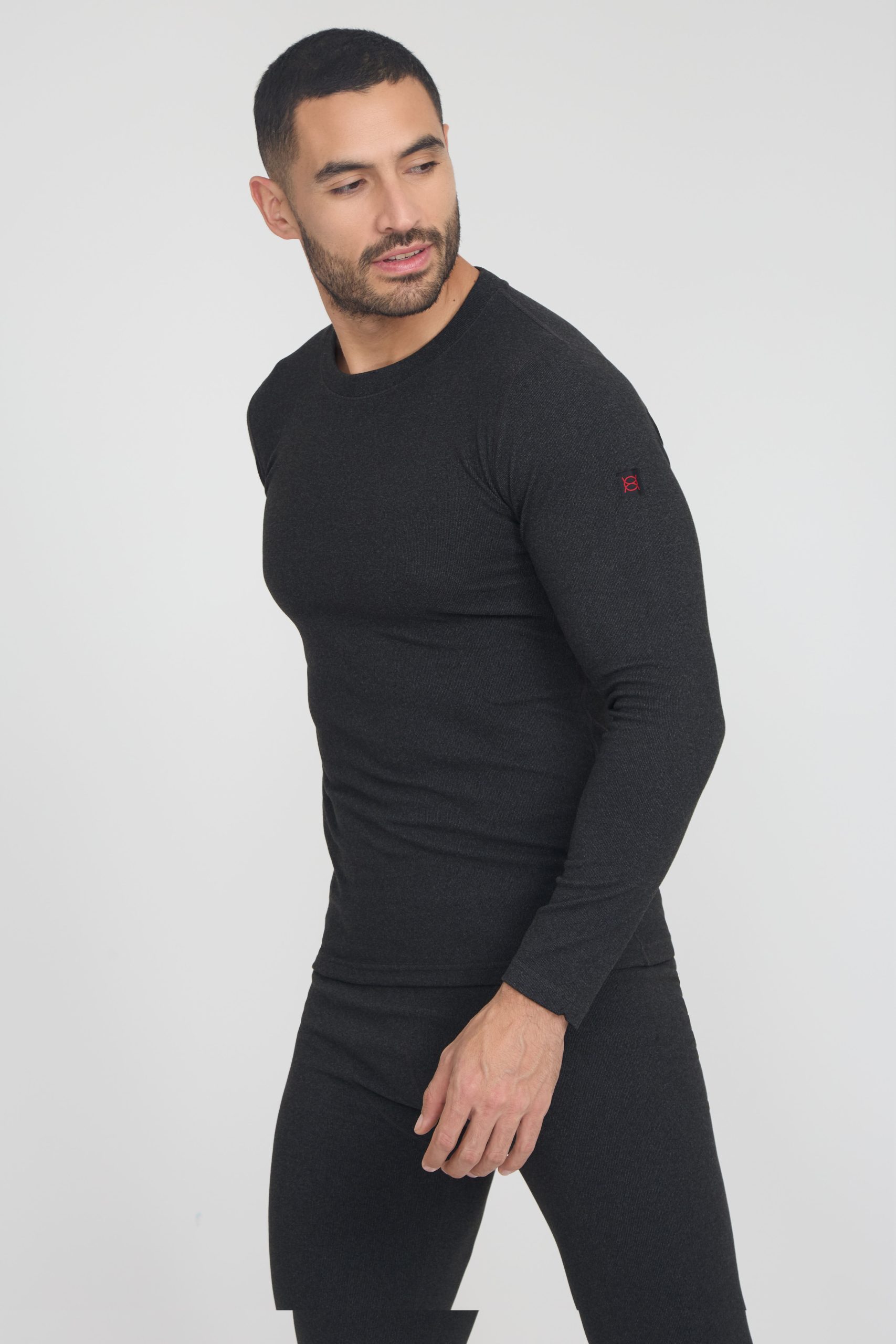 CAMISETA TÉRMICA PRIMERA CAPA OXWEAR BADRAN BLACK - Imagen 4