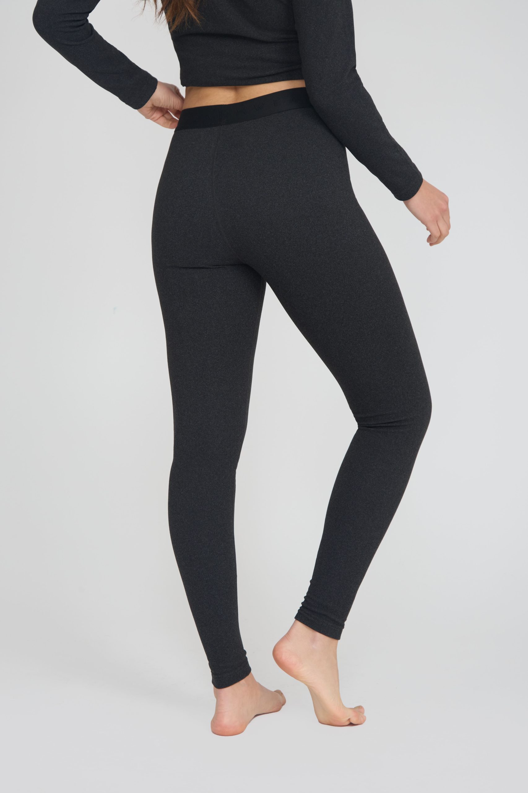 PANTALÓN TÉRMICO PRIMERA CAPA OXWEAR ELGA BLACK - Imagen 4