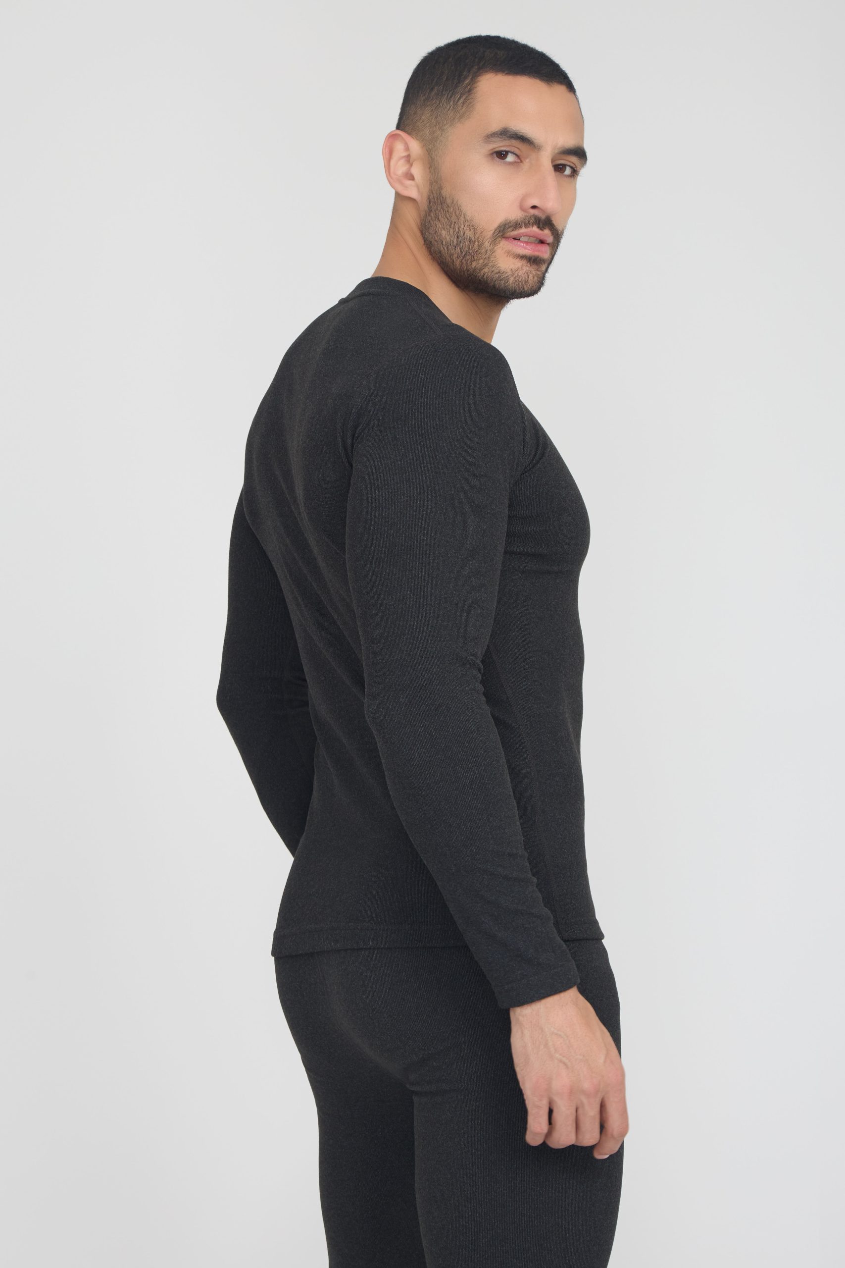 CAMISETA TÉRMICA PRIMERA CAPA OXWEAR BADRAN BLACK - Imagen 3