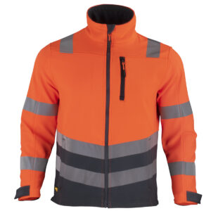 CHAQUETA SOFTSHELL ALTA VISIBILIDAD TWORLD