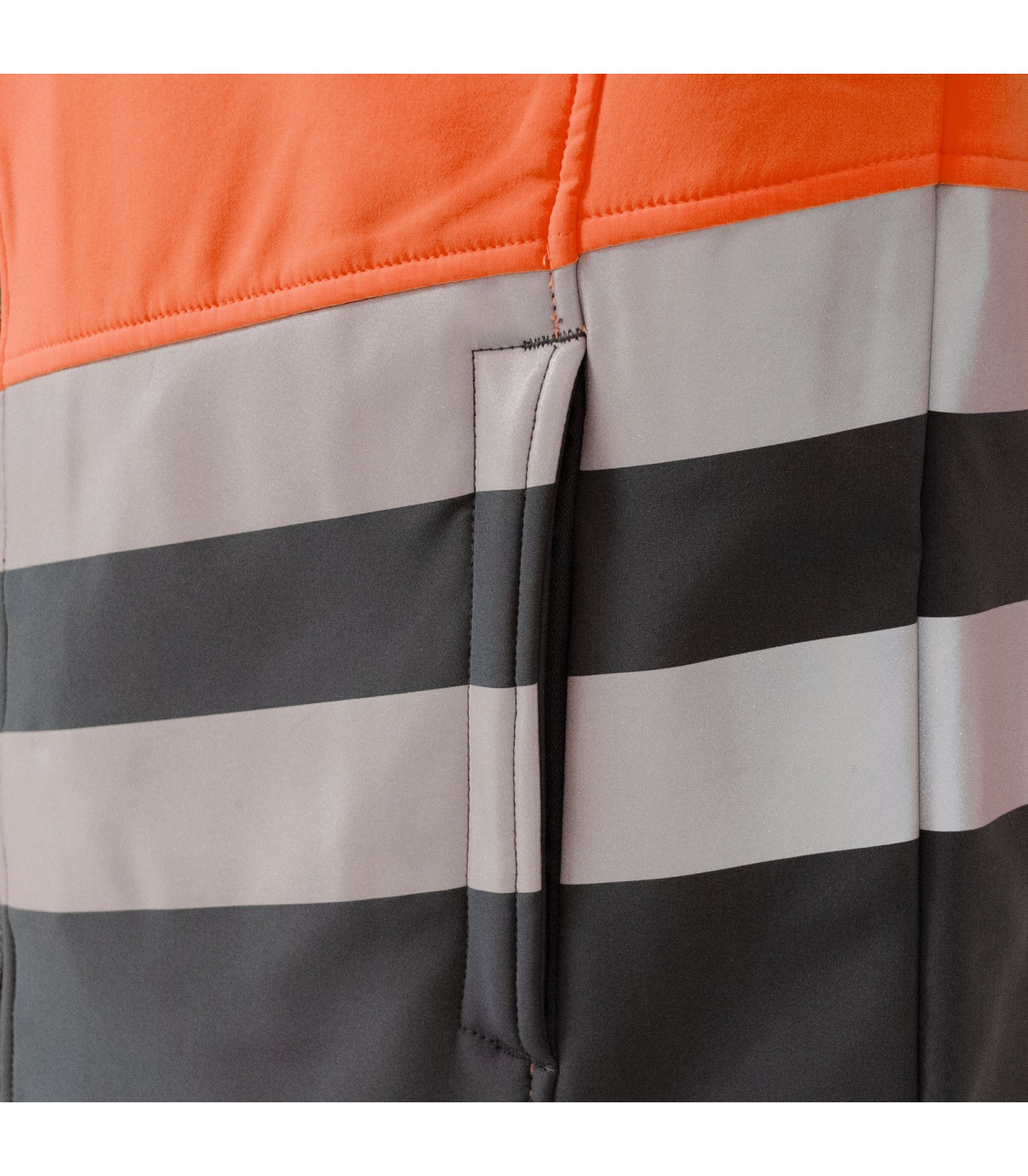 CHAQUETA SOFTSHELL ALTA VISIBILIDAD TWORLD - Imagen 10